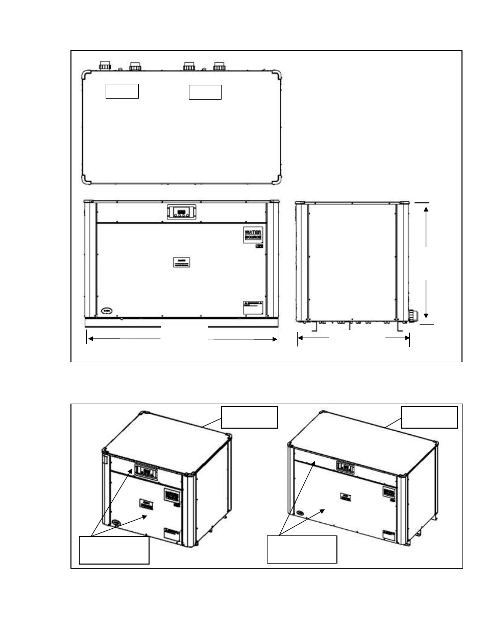 Access panels | Aquacal LTM0266 User Manual | Page 17 / 45