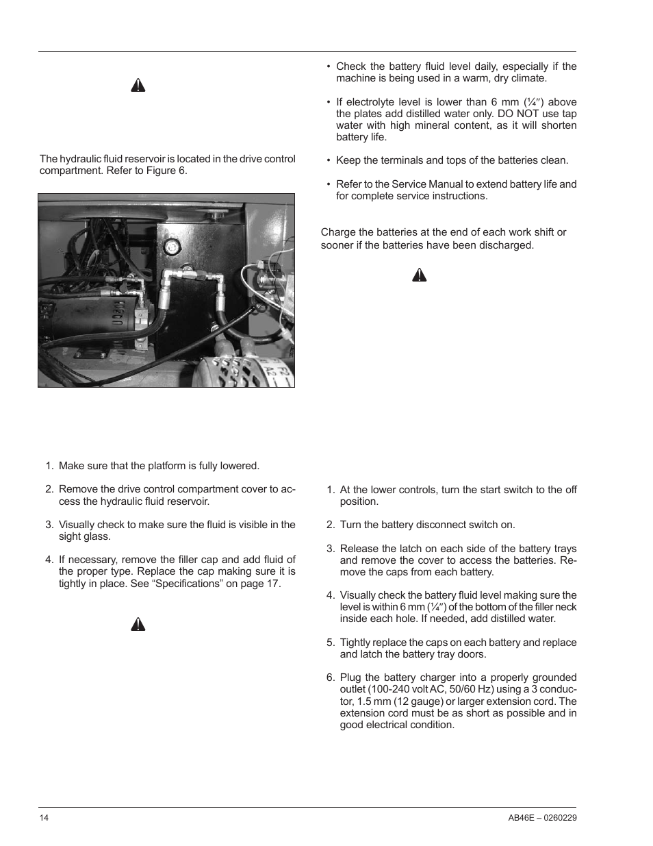 Warning | Snorkel AB46E User Manual | Page 16 / 22