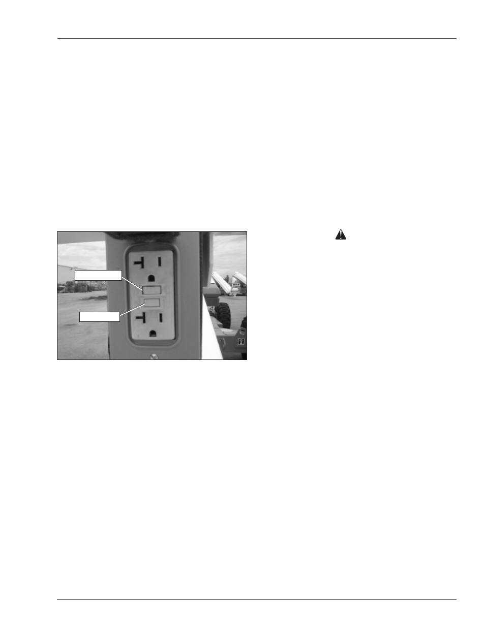 All motion alarm placards and decals, Caution | Snorkel AB46JRT User Manual | Page 37 / 68