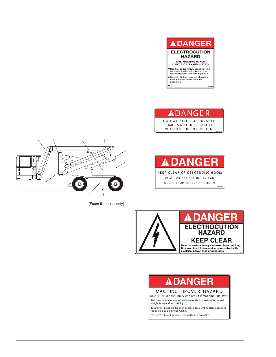 Dang e r | Snorkel AB46JRT User Manual | Page 38 / 68