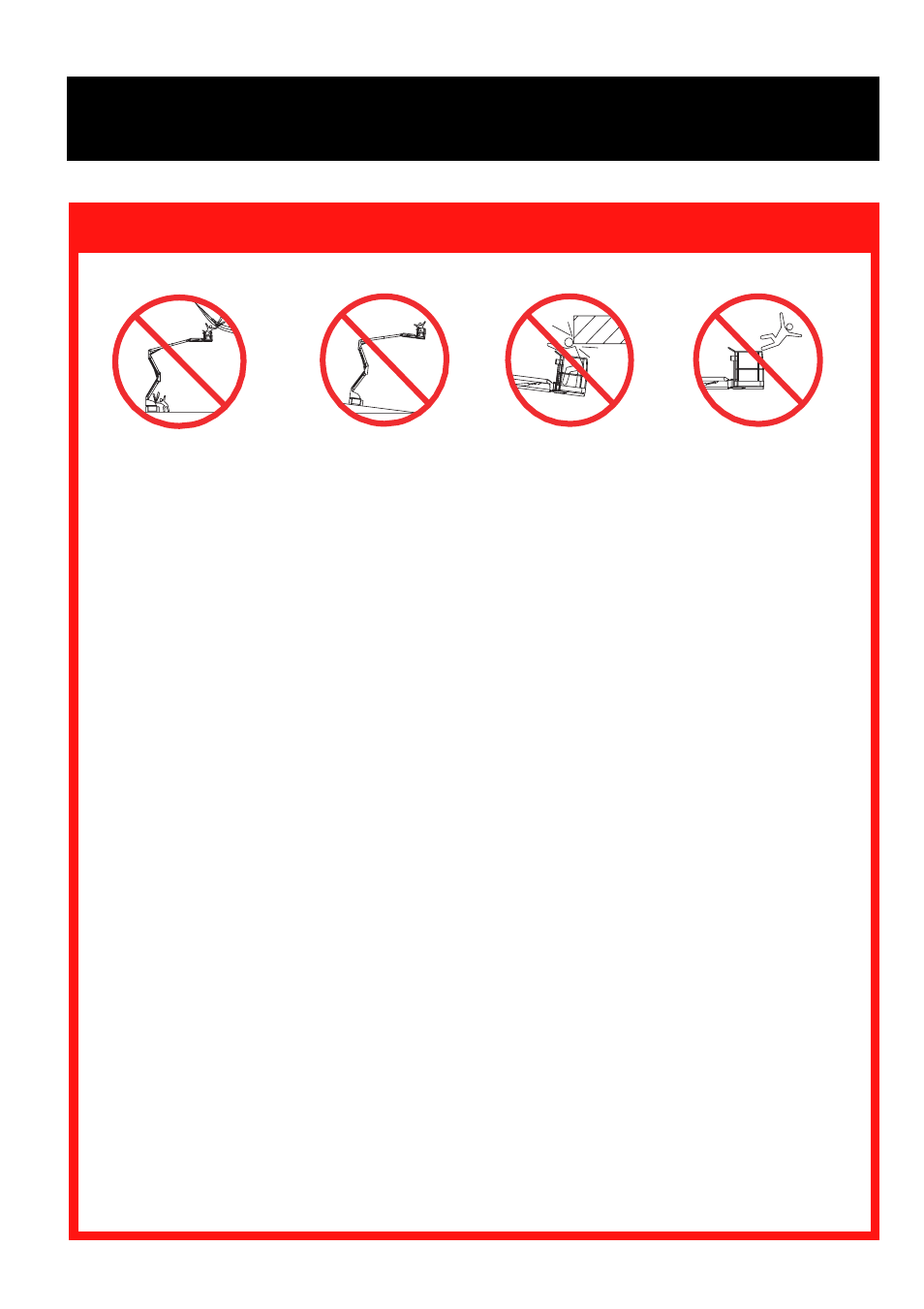 Consignes de sécurité | Snorkel AB46RT-sn1000+CE User Manual | Page 13 / 48