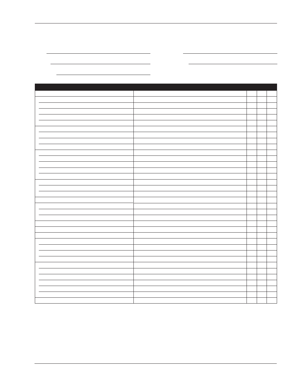 Daily preventative maintenance checklist | Snorkel AB46RT-sn10000 User Manual | Page 19 / 22