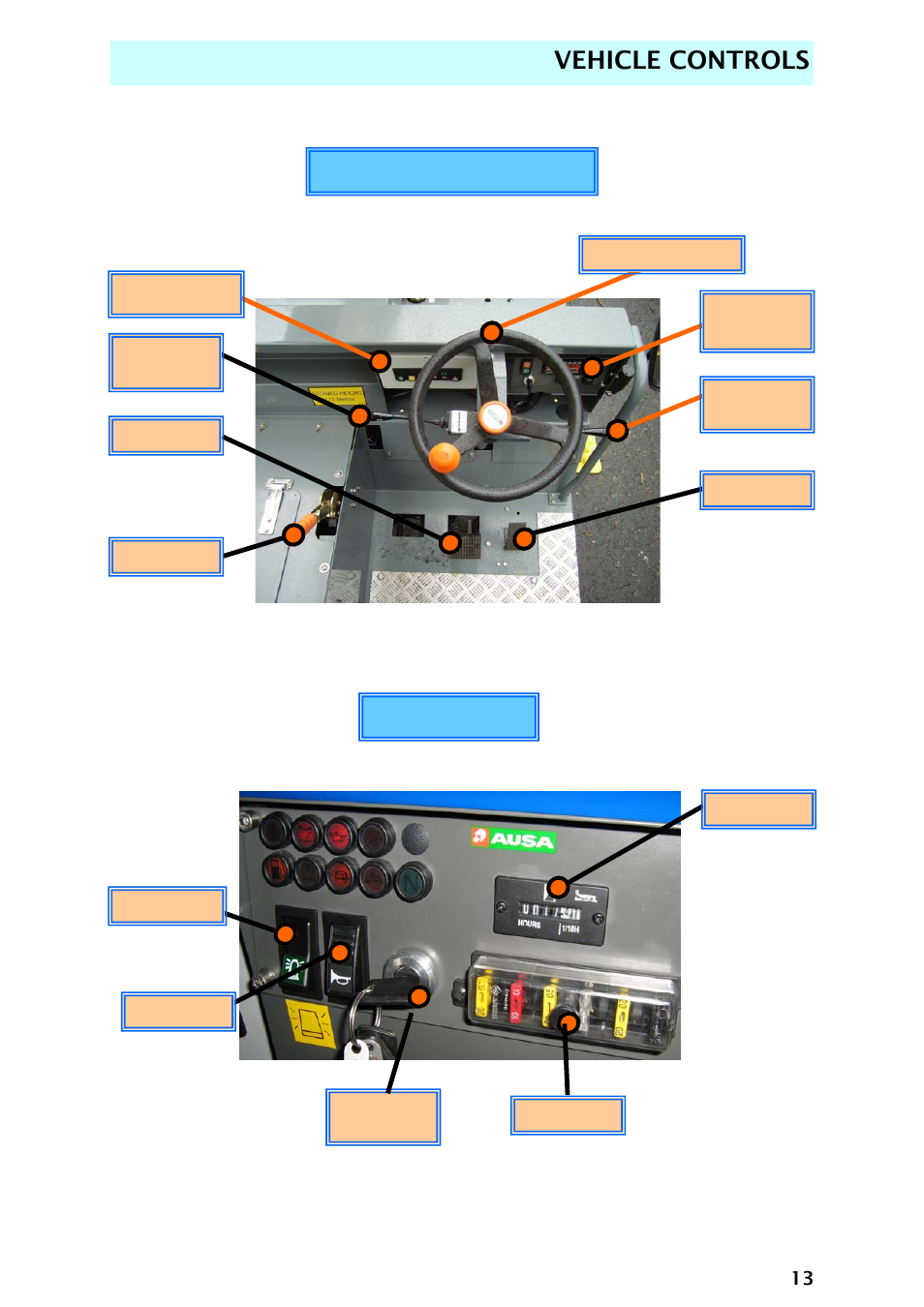 Vehicle controls | Snorkel AB48HSRT-sn4701+ User Manual | Page 15 / 32