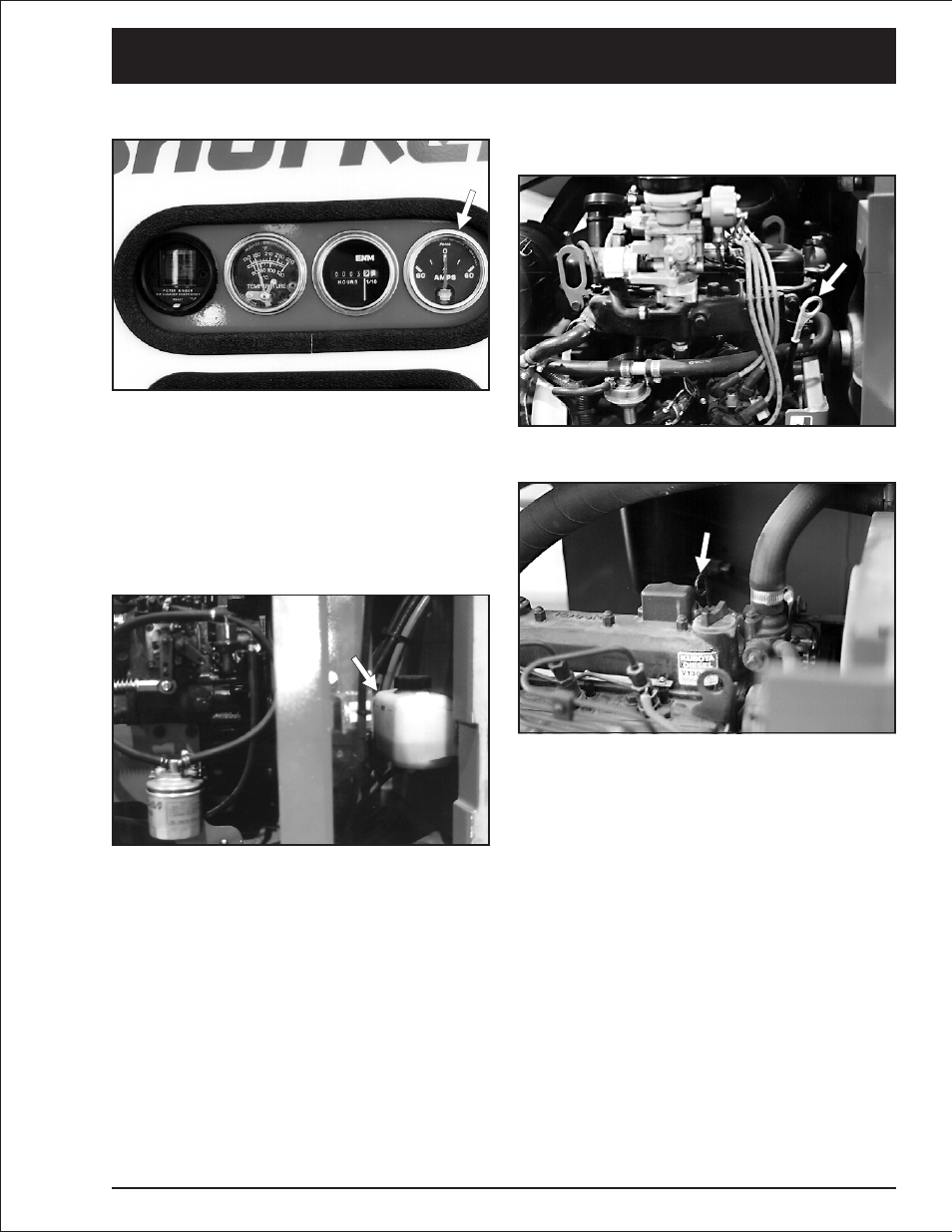 Nomenclature and serial numbers 3-5, Right side view of machine 3-5, Booms identification 3-5 | Nomenclature and serial numbers, 3-5, Serial numbers, 3-5, Nomenclature and serial numbers -5, Gauges | Snorkel AB50JRT User Manual | Page 34 / 90