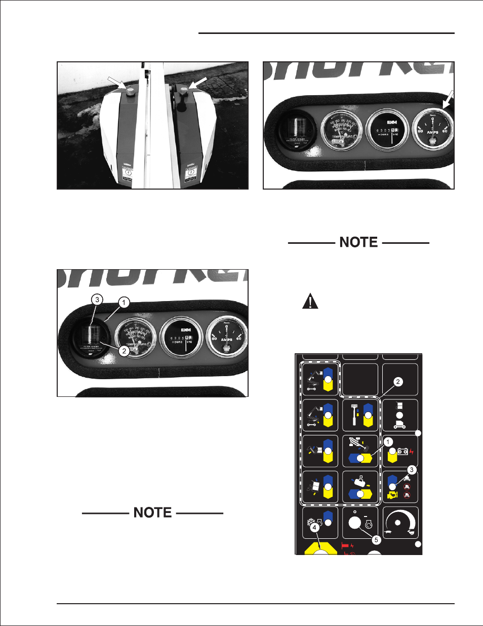 Structural damage and welds 7-7, Rotation bearing bolts, 7-7, Structural damage and welds, 7-7 | Boom welds, 7-7, Structural damage and welds -7, Danger | Snorkel AB50JRT User Manual | Page 54 / 90