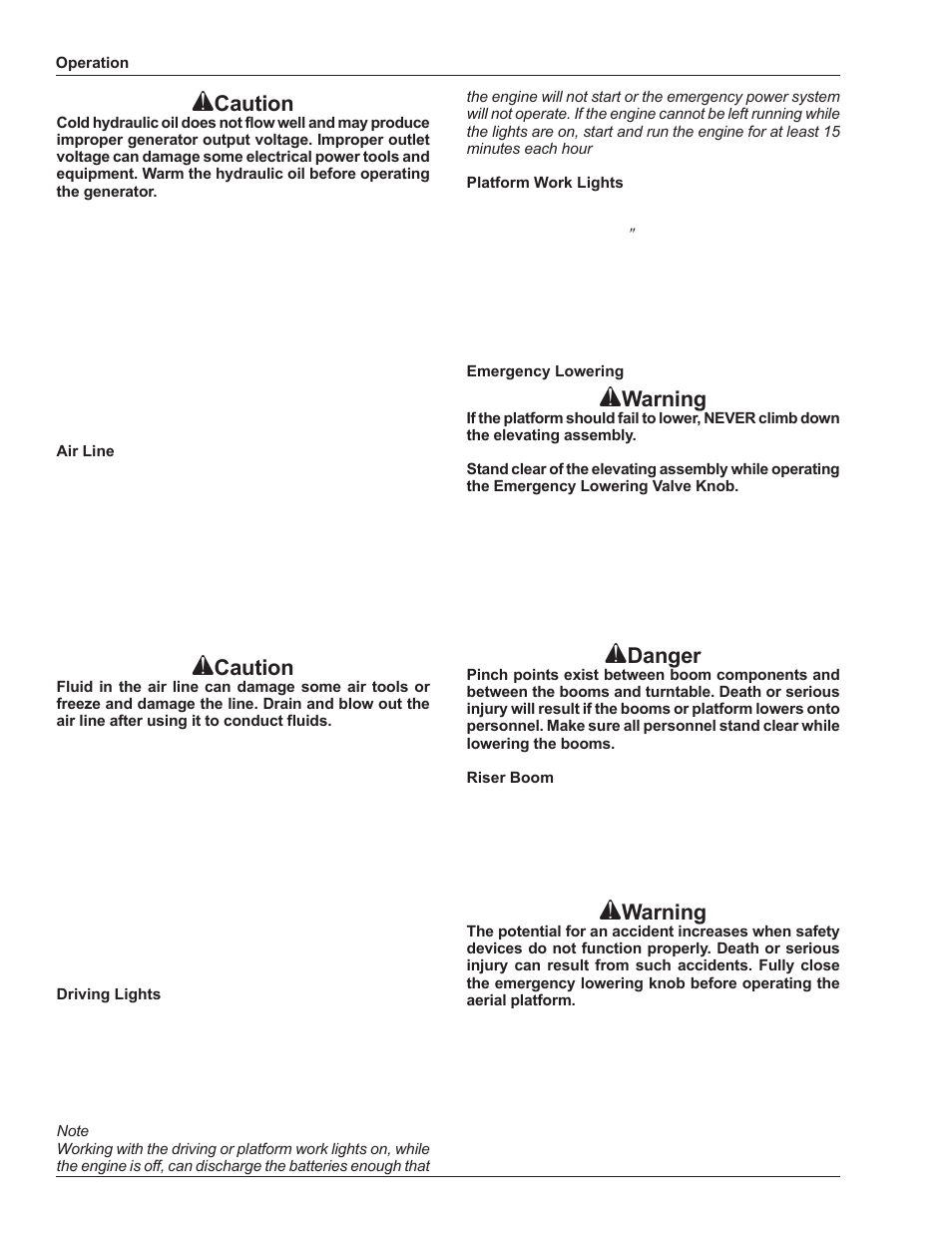 Caution, Warning, Danger | Snorkel AB60JRT-sn10000+ User Manual | Page 14 / 122