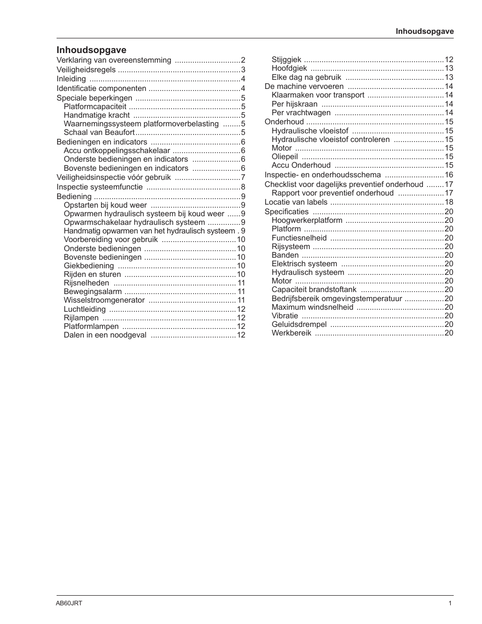 Snorkel AB60JRT-sn10000+ User Manual | Page 99 / 122