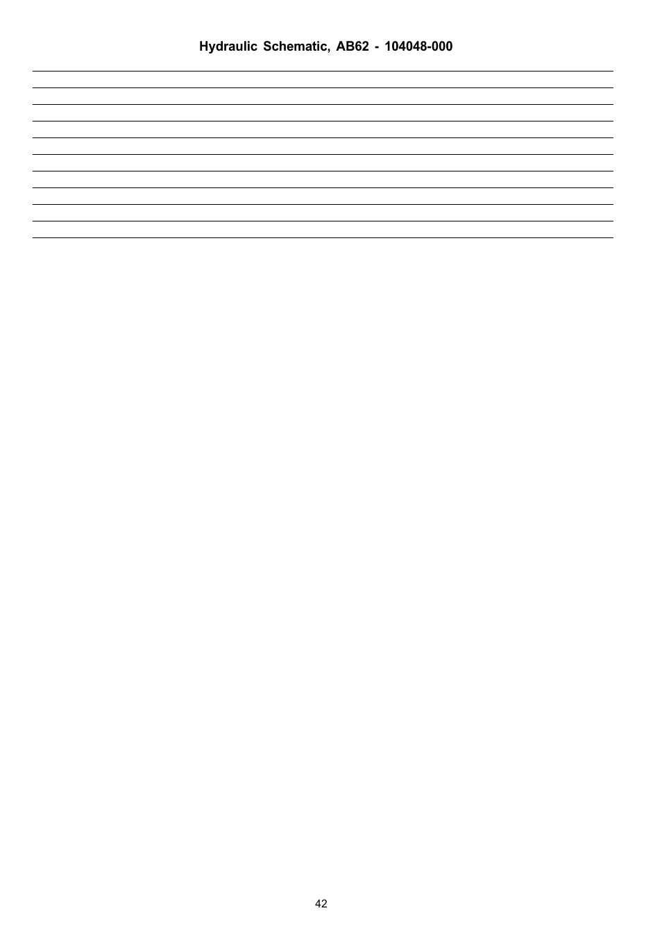 Snorkel AB62RT User Manual | Page 42 / 48