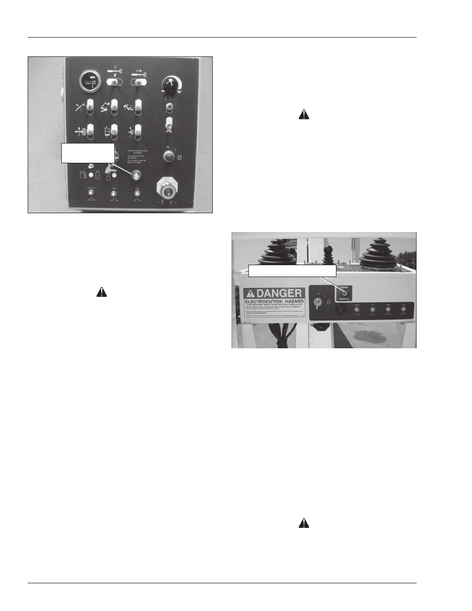 Danger, Caution | Snorkel AB85RJ User Manual | Page 54 / 71
