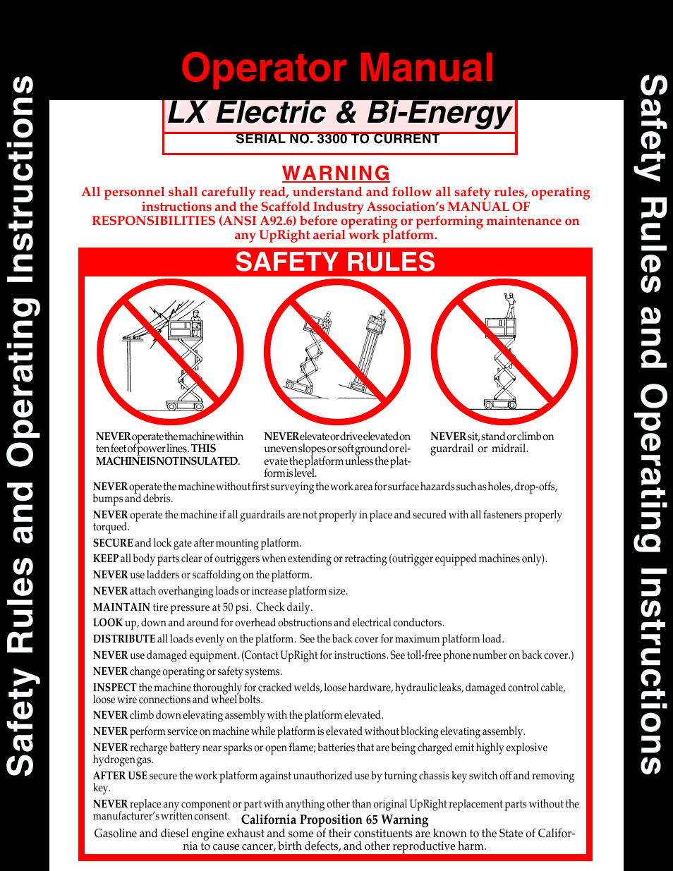 Snorkel Bi-Energy-sn3300 - 4021 User Manual | 12 pages