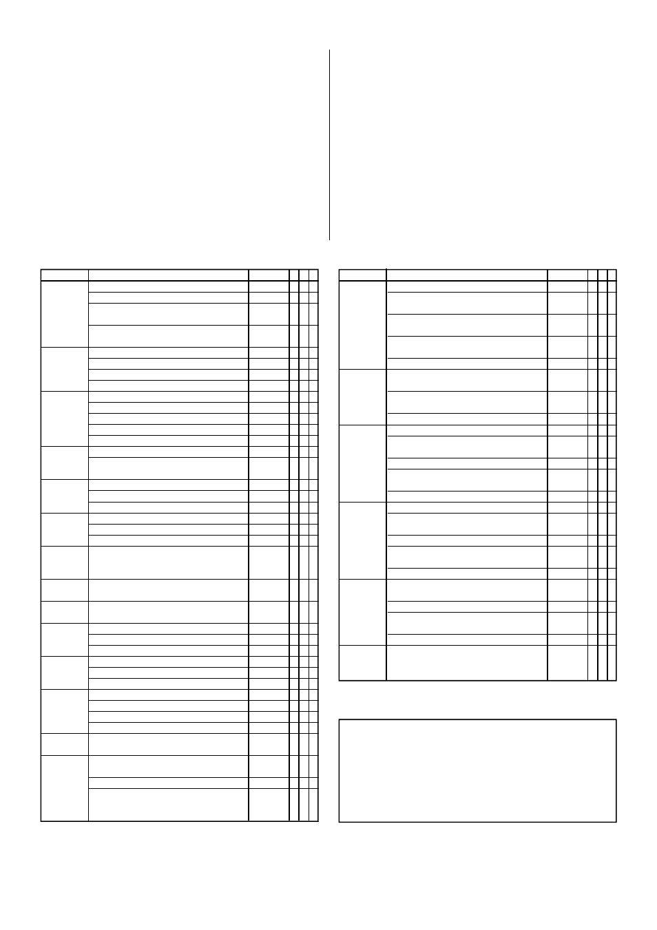 Entretien courant, Légende du tableau, Fiche d’entretien | Tableau d’entretien courant | Snorkel LX41-sn1001-2746 User Manual | Page 18 / 40