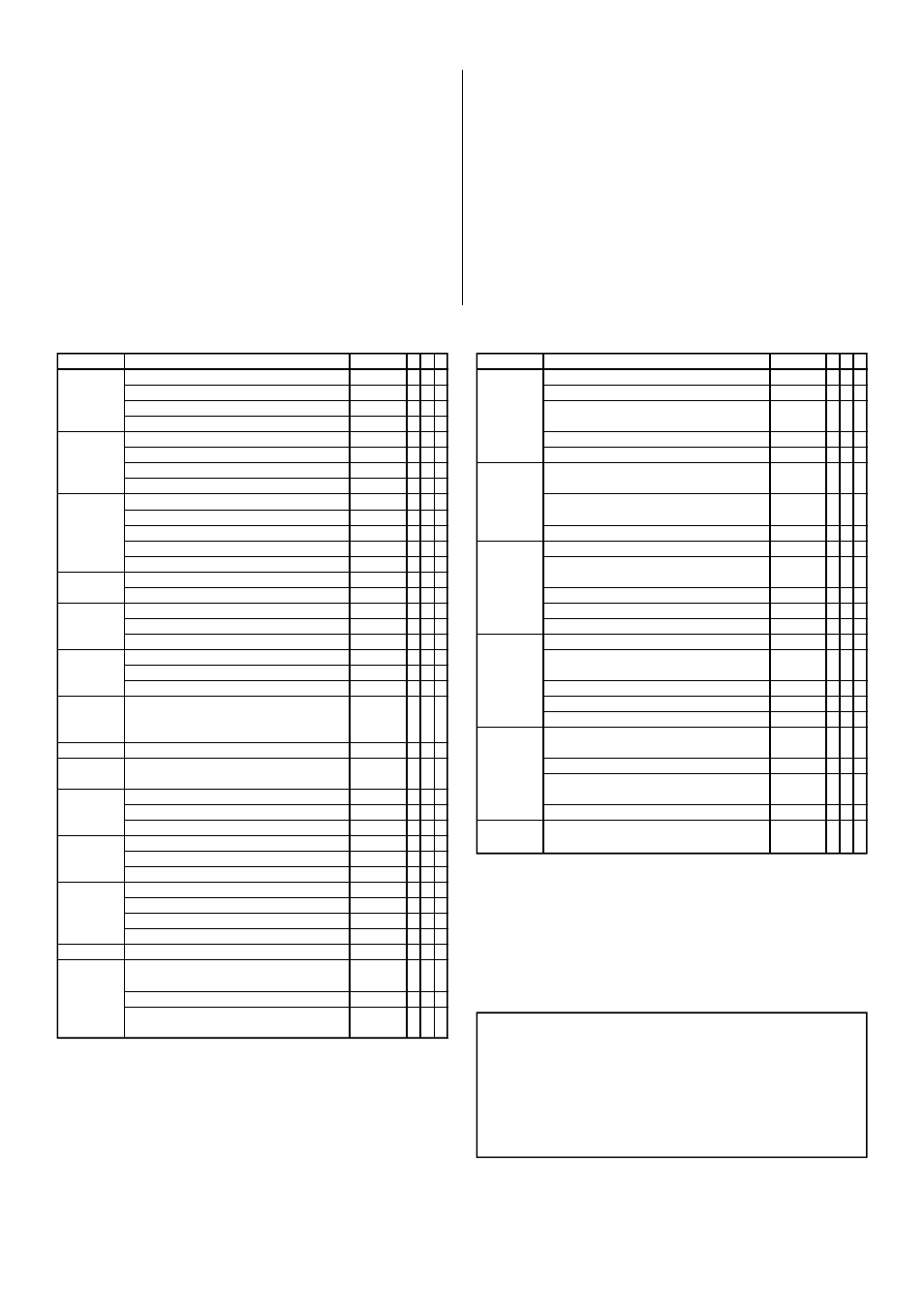 Routine service, Routine service table key, Service report | Routine service table | Snorkel LX41-sn1001-2746 User Manual | Page 9 / 40