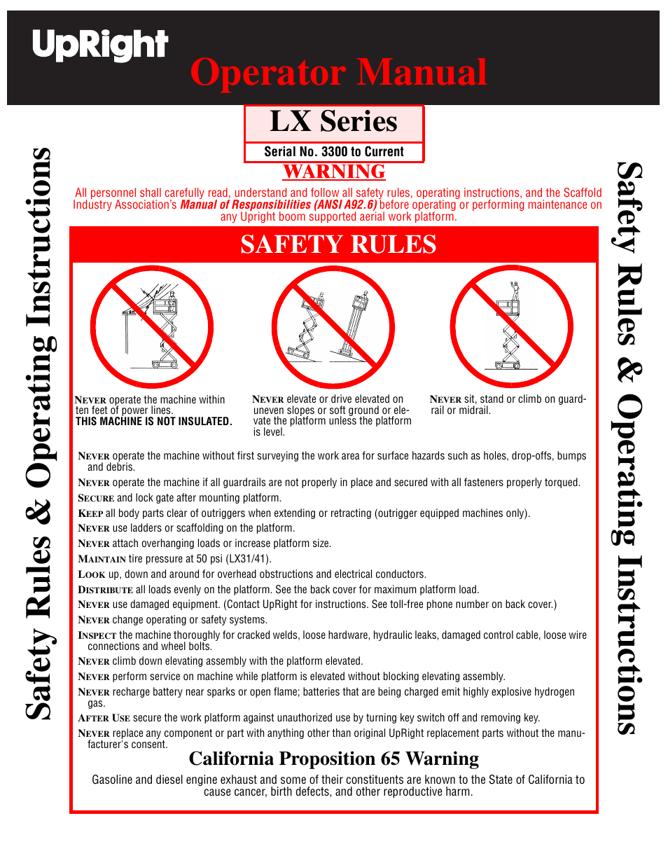 Snorkel LX50-sn3300-4021 User Manual | 12 pages
