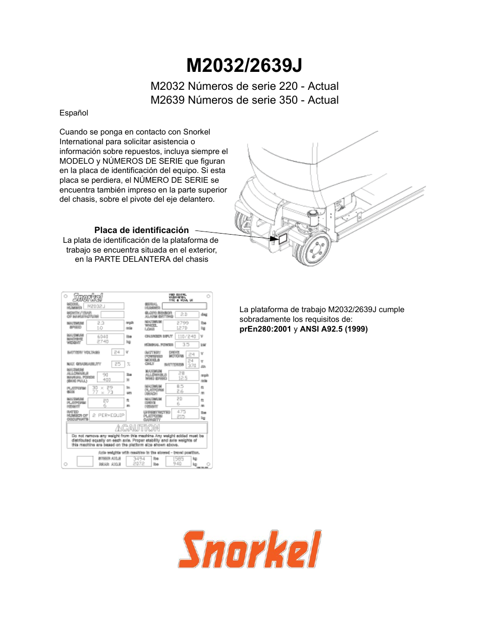 Snorkel M2032J User Manual | Page 55 / 84