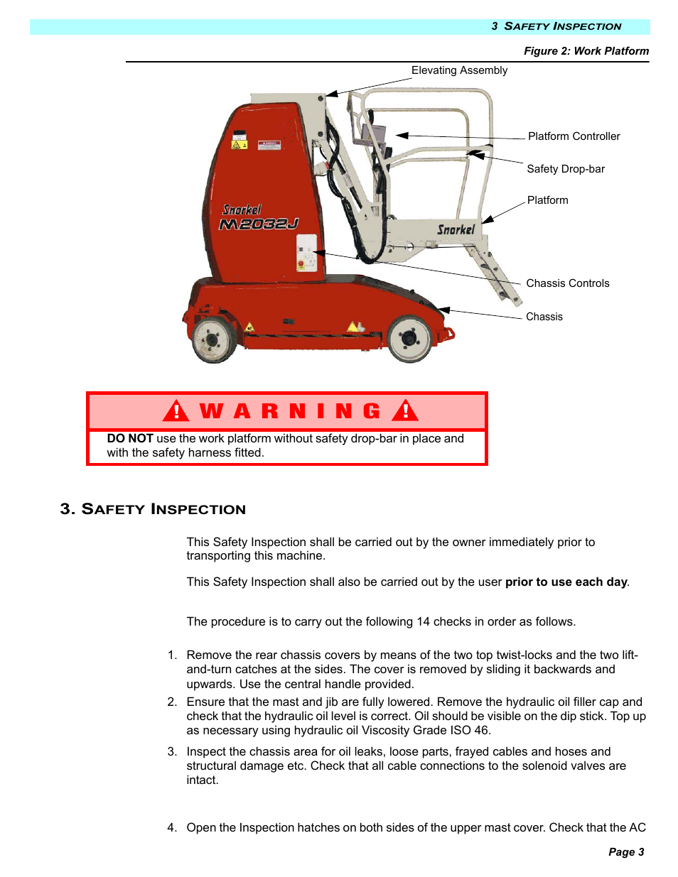 Snorkel M2032J User Manual | Page 9 / 84