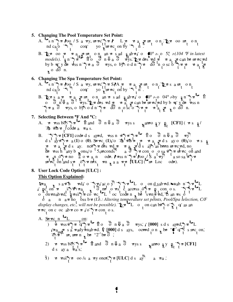 Aquacal H 100 User Manual | Page 30 / 36