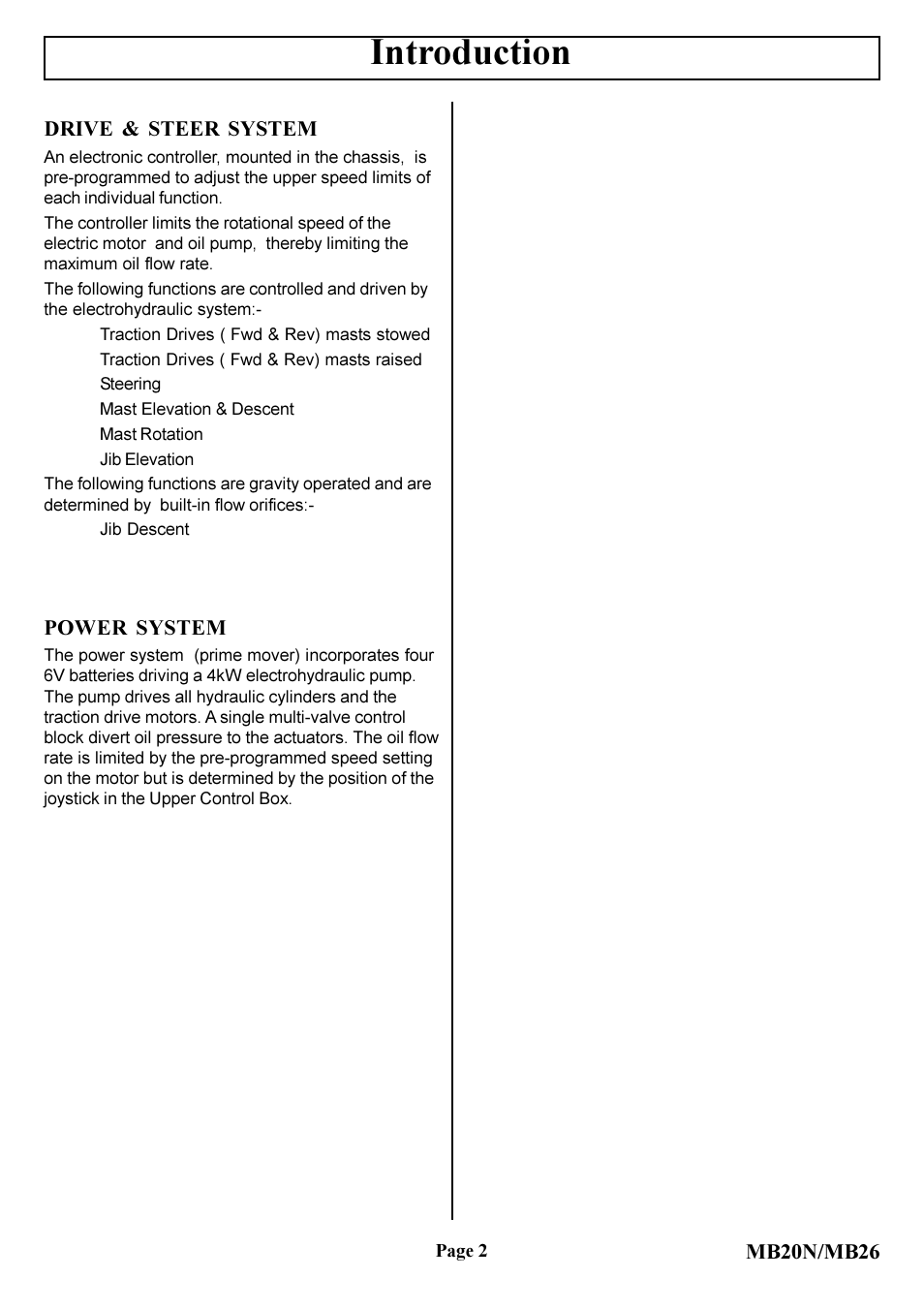 Introduction | Snorkel MB20N-sn0001-0131 User Manual | Page 3 / 16