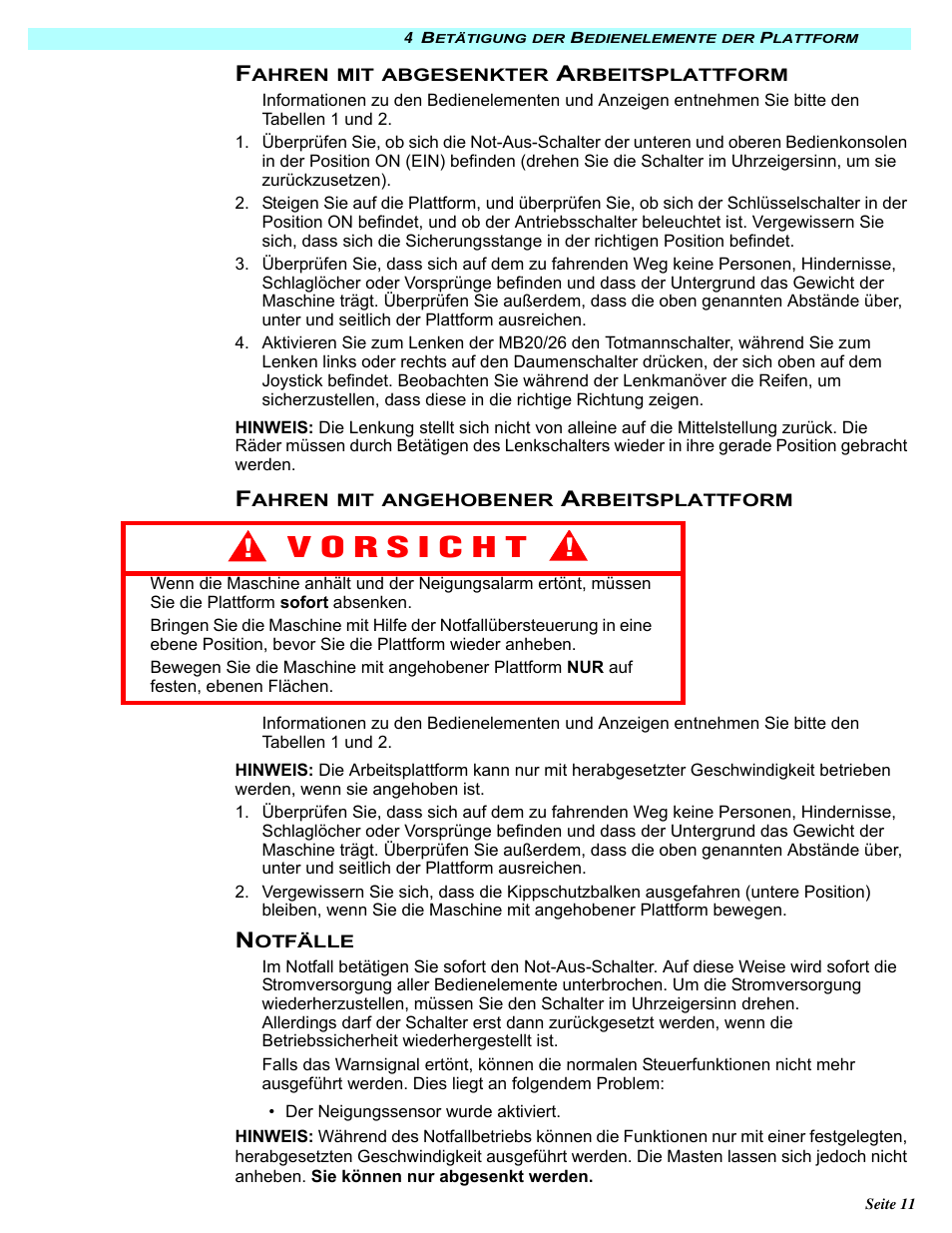 Snorkel MB20N-sn132+ User Manual | Page 43 / 132