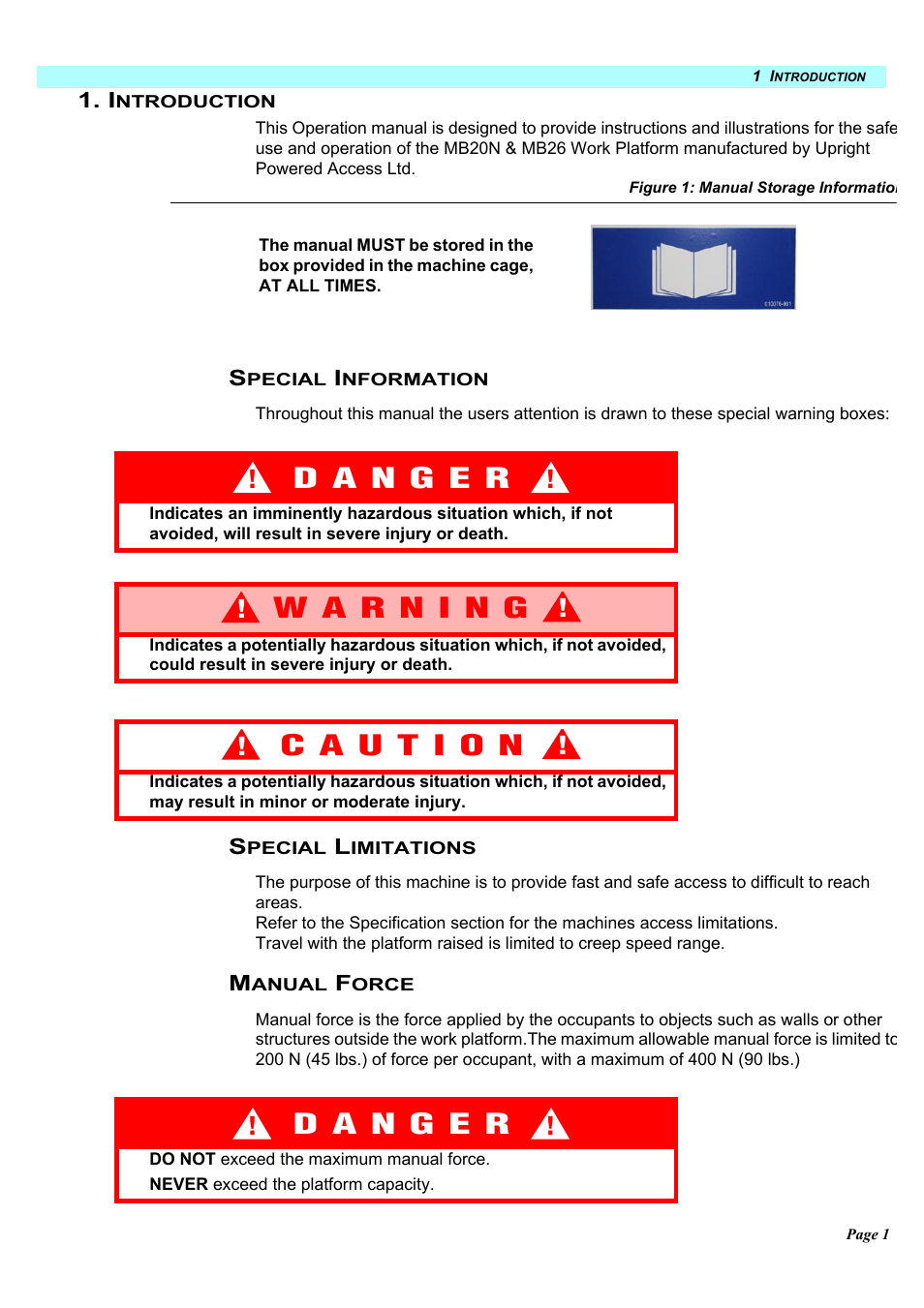 Snorkel MB20N-sn132+ User Manual | Page 7 / 132