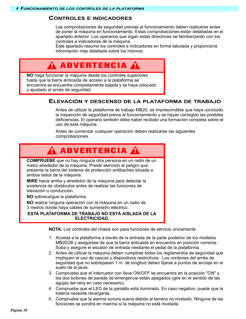 Snorkel MB20N-sn132+ User Manual | Page 94 / 132