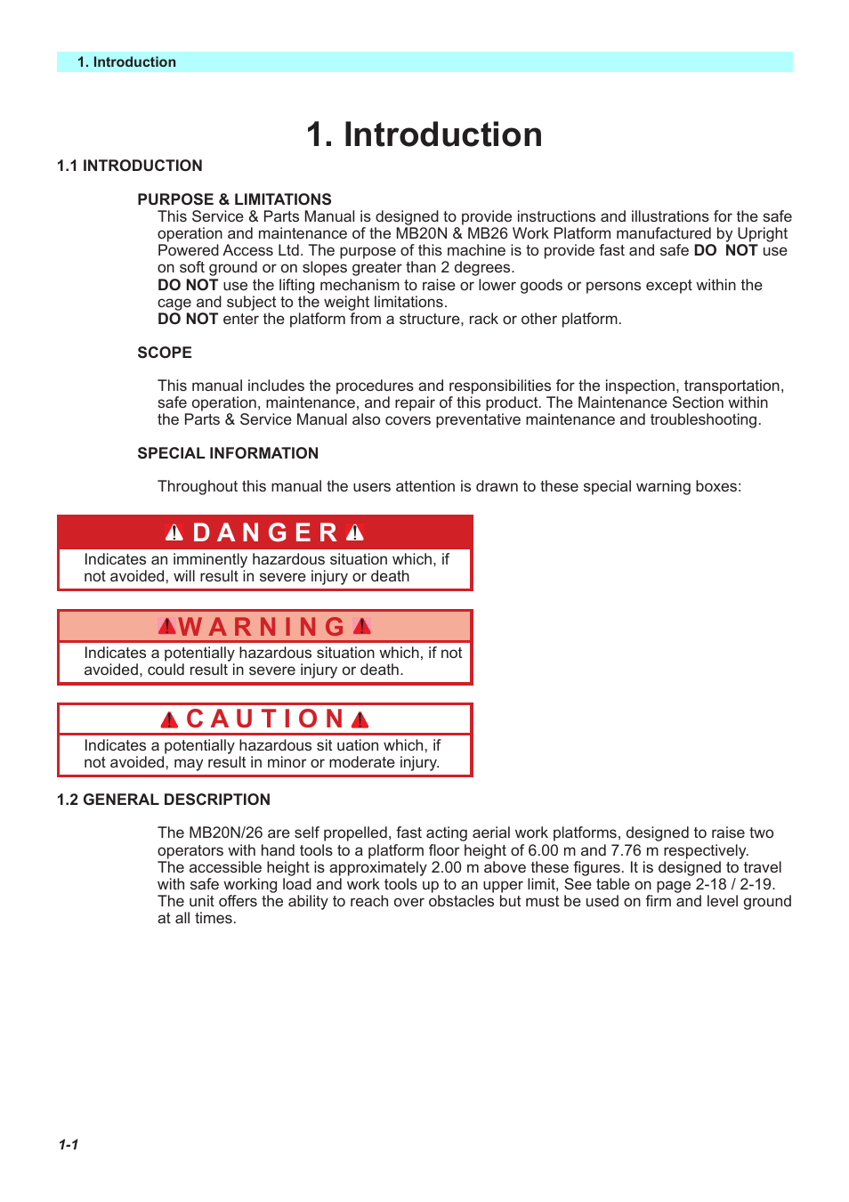 Introduction | Snorkel MB26-sn435-999 User Manual | Page 7 / 30