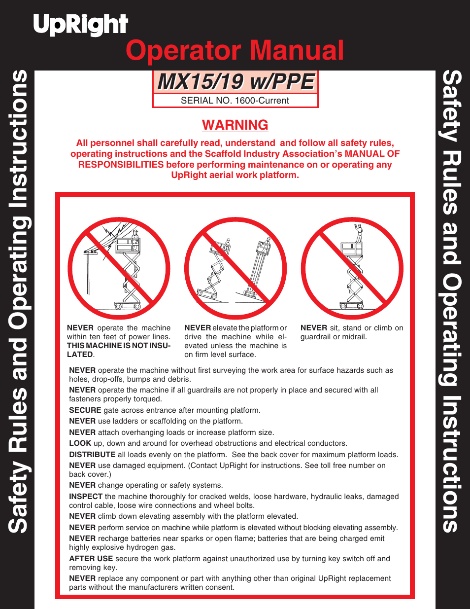 Snorkel MX19-sn1600+ User Manual | 8 pages