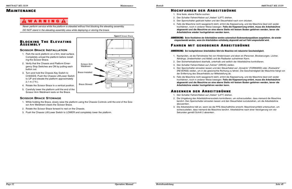 Aintenance | Snorkel MX19-sn18100-19999 User Manual | Page 14 / 30