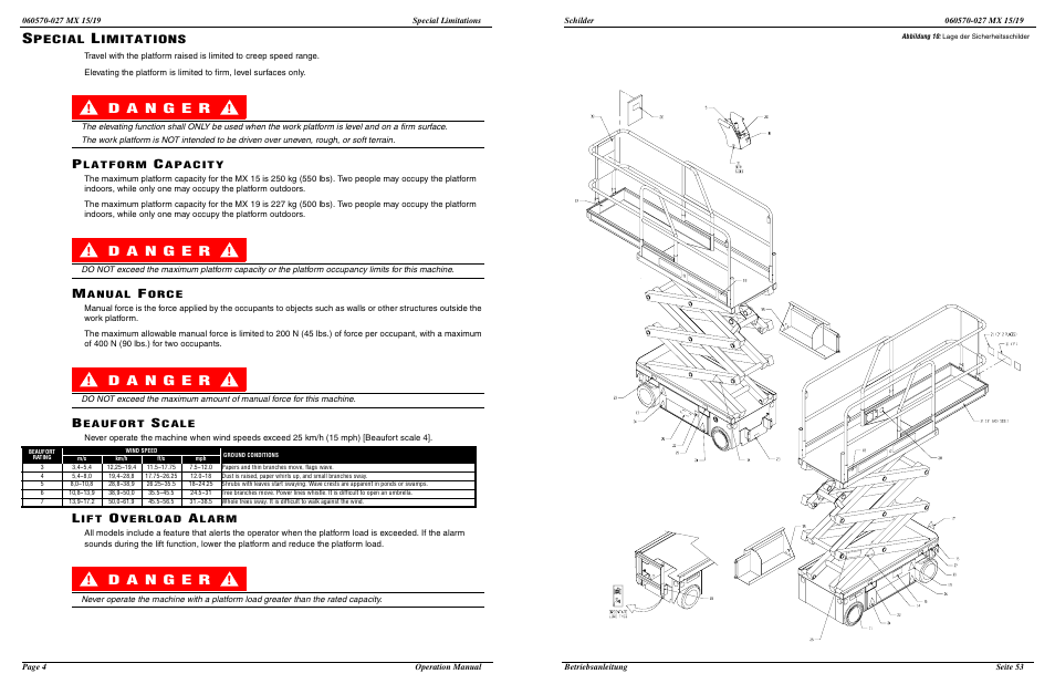 Pecial, Imitations | Snorkel MX19-sn18100-19999 User Manual | Page 6 / 30