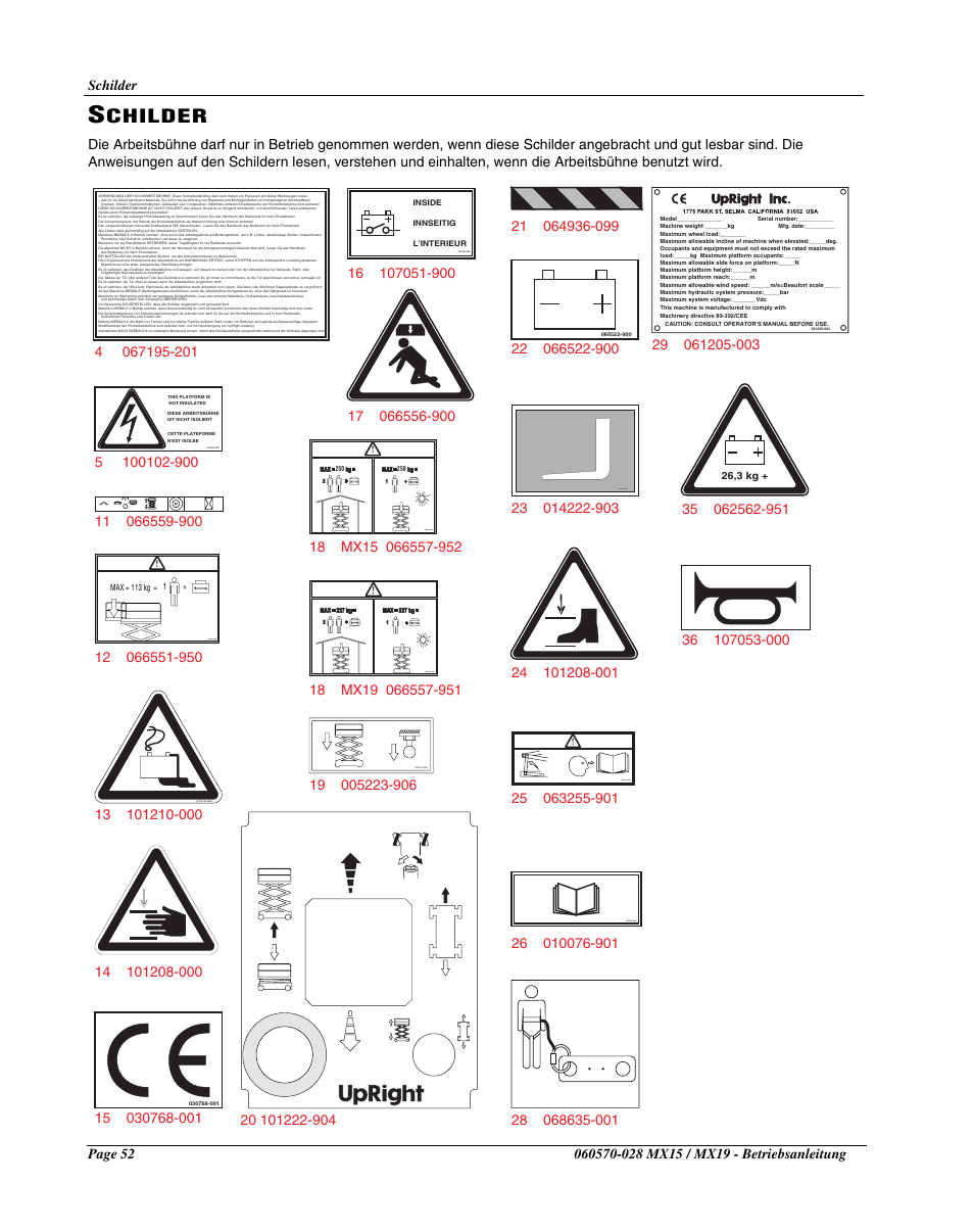 Childer | Snorkel MX19-sn20000-20599CE User Manual | Page 54 / 60