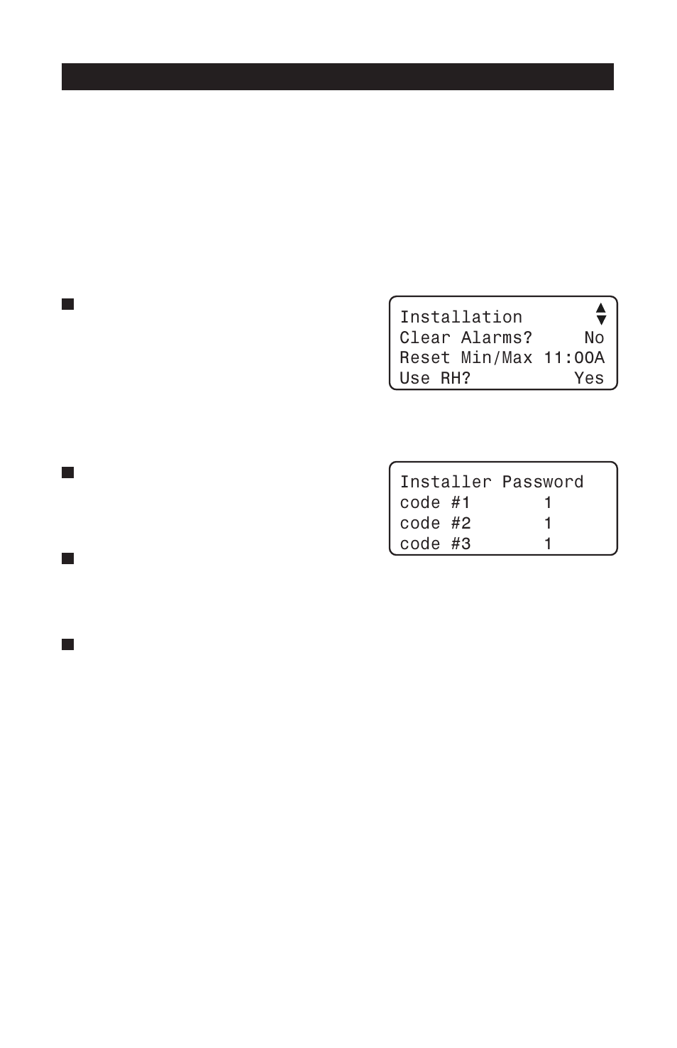 Changing the installer's password, Pp-32 | Acme PP-32 User Manual | Page 62 / 100