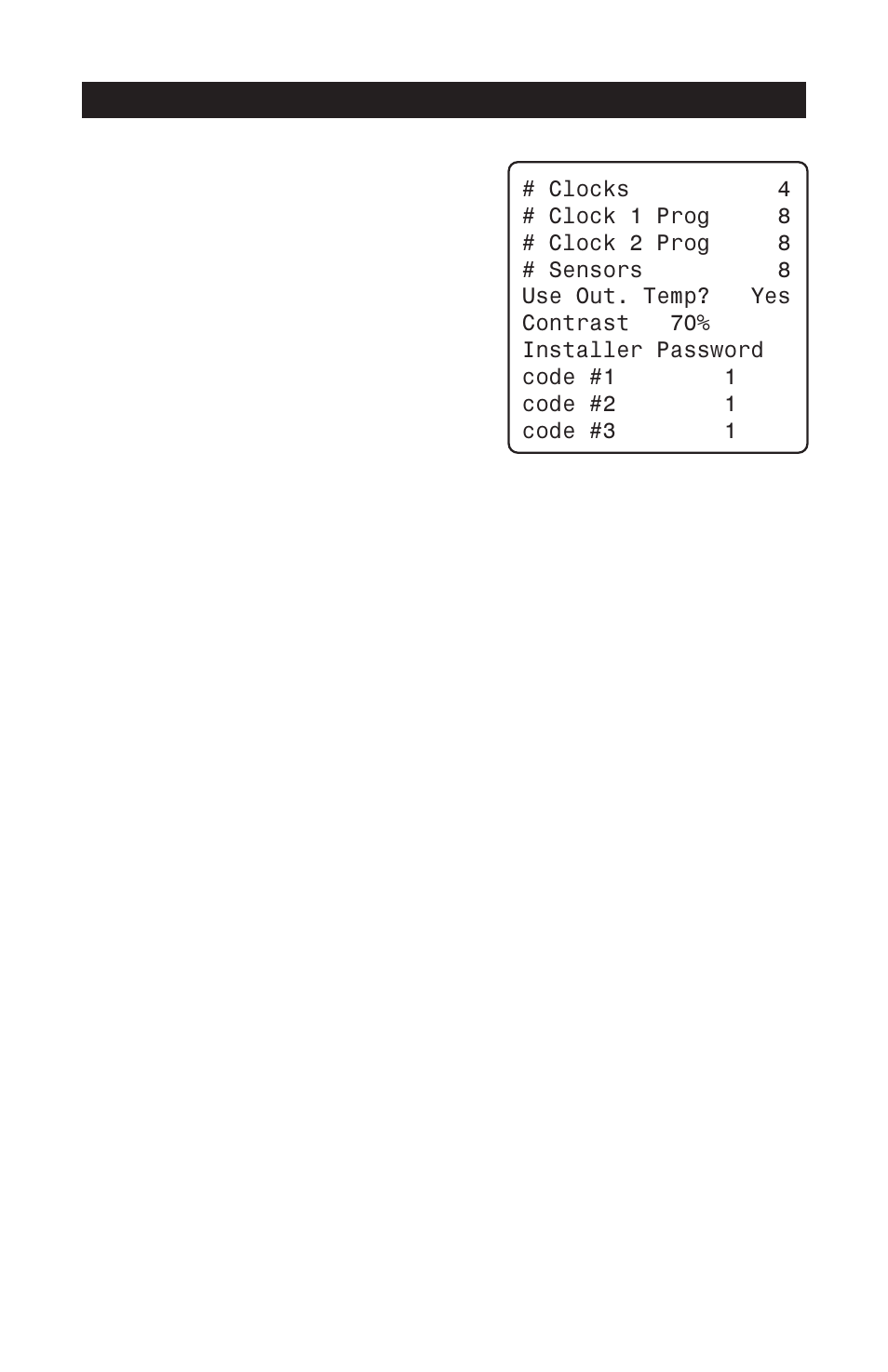 Activating clock outputs, Activating clock programs, Activating temperature sensors | Activating outside temperature sensor, Pp-32 | Acme PP-32 User Manual | Page 65 / 100