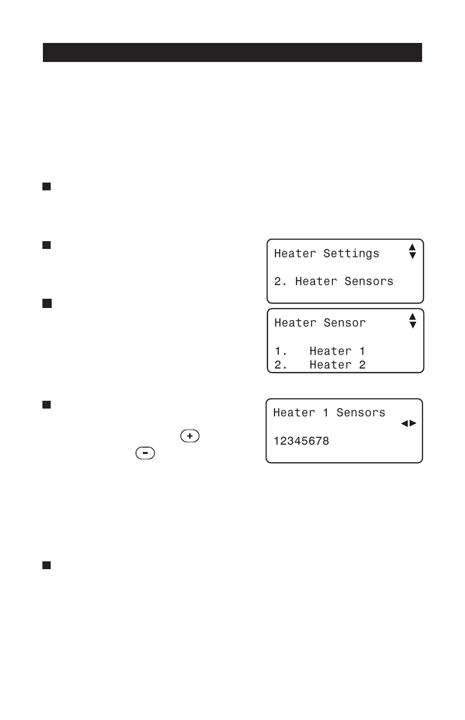 2 assigning sensors to heater stages, 3 assigning sensors to air inlets, Air inlets see inlets | Assigning sensors to heater stages, Assigning sensors to air inlets, Pp-32 | Acme PP-32 User Manual | Page 67 / 100