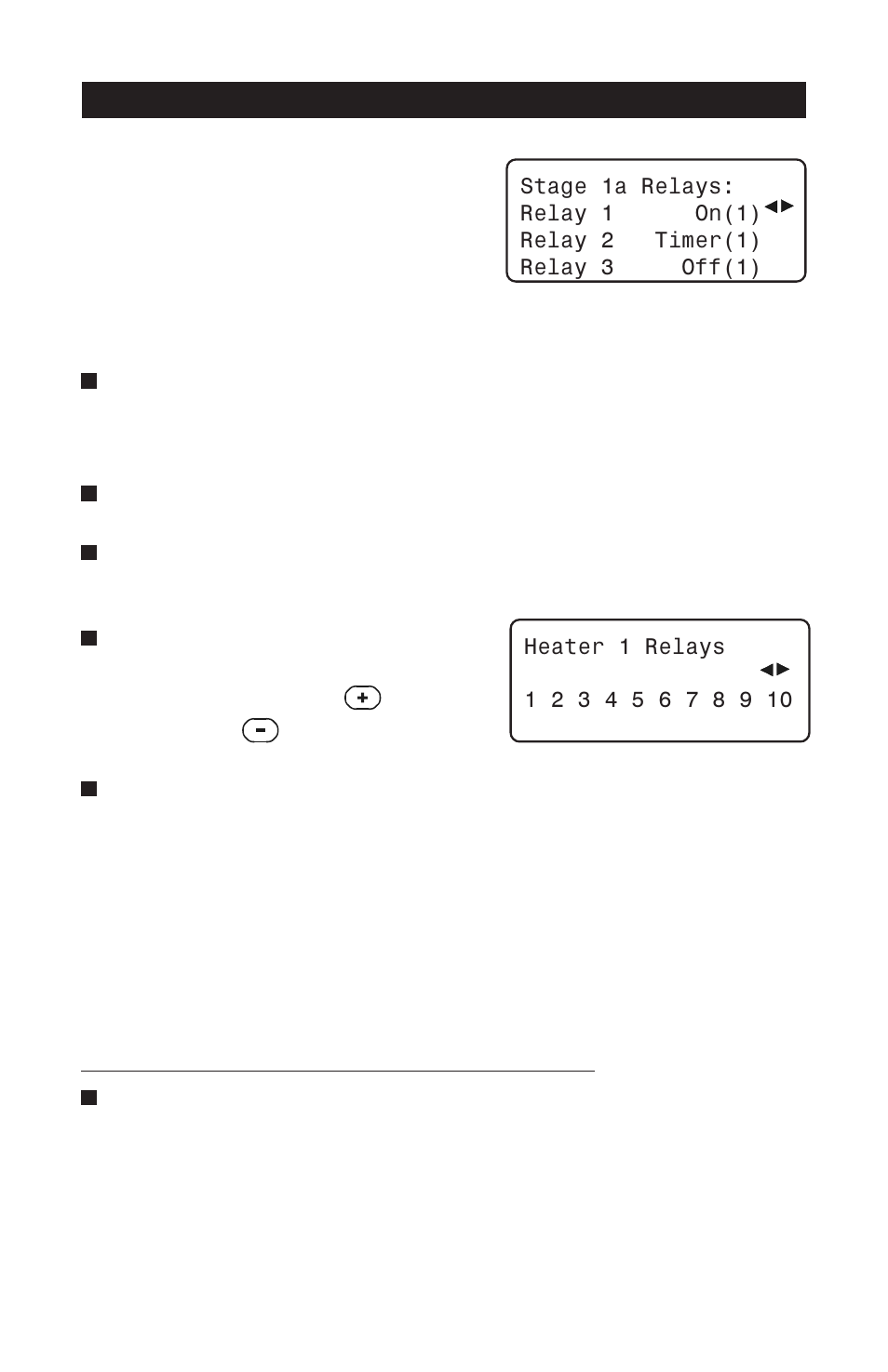 2 assigning heater stages' relays, 3 assigning relays to vent doors, Assigning relays to heater stages | Assigning relays to vent doors, Pp-32 | Acme PP-32 User Manual | Page 73 / 100