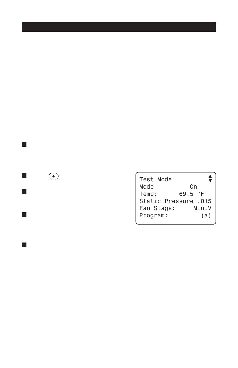 Adjusting the temperature in test mode, Test mode, Pp-32 | Adjusting room temperature, 5 test mode | Acme PP-32 User Manual | Page 88 / 100