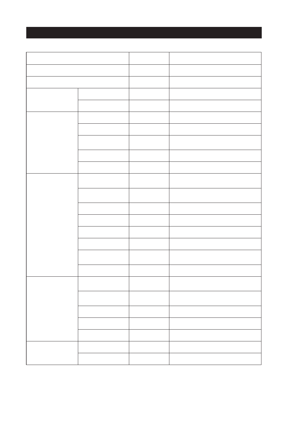 Factory settings, Koolmaster pp-32 | Acme PP-32 User Manual | Page 90 / 100