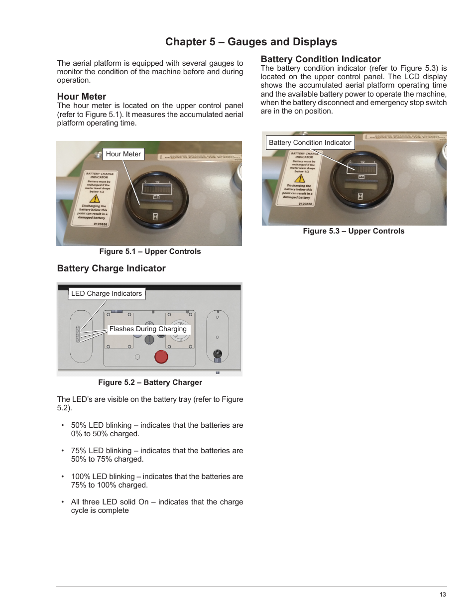 Chapter 5 – gauges and displays | Snorkel PUSH 10 PRO-sn01-000050+ANSI User Manual | Page 17 / 52