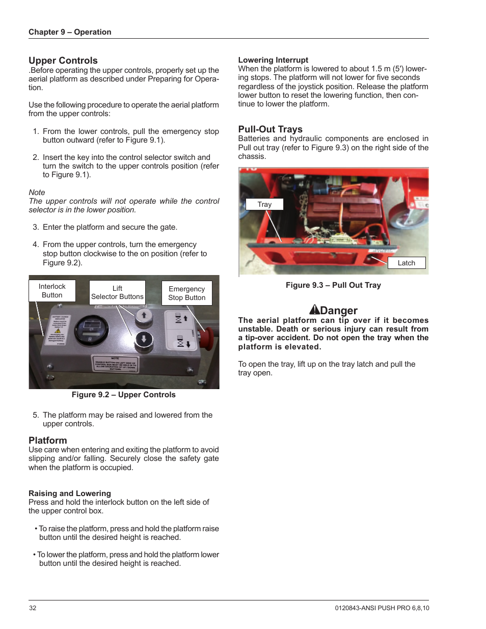 Danger | Snorkel PUSH 10 PRO-sn01-000050+ANSI User Manual | Page 36 / 52