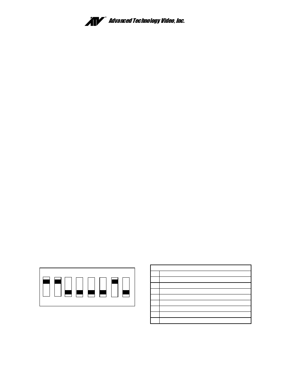 Gydqfhg 7hfkqrorj\ 9lghr ,qf | Advanced Global Technology QSP-660 User Manual | Page 20 / 22