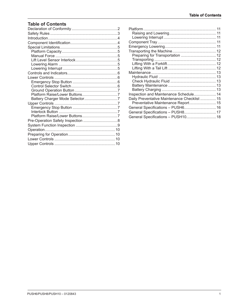 Snorkel PUSH10 User Manual | Page 3 / 22