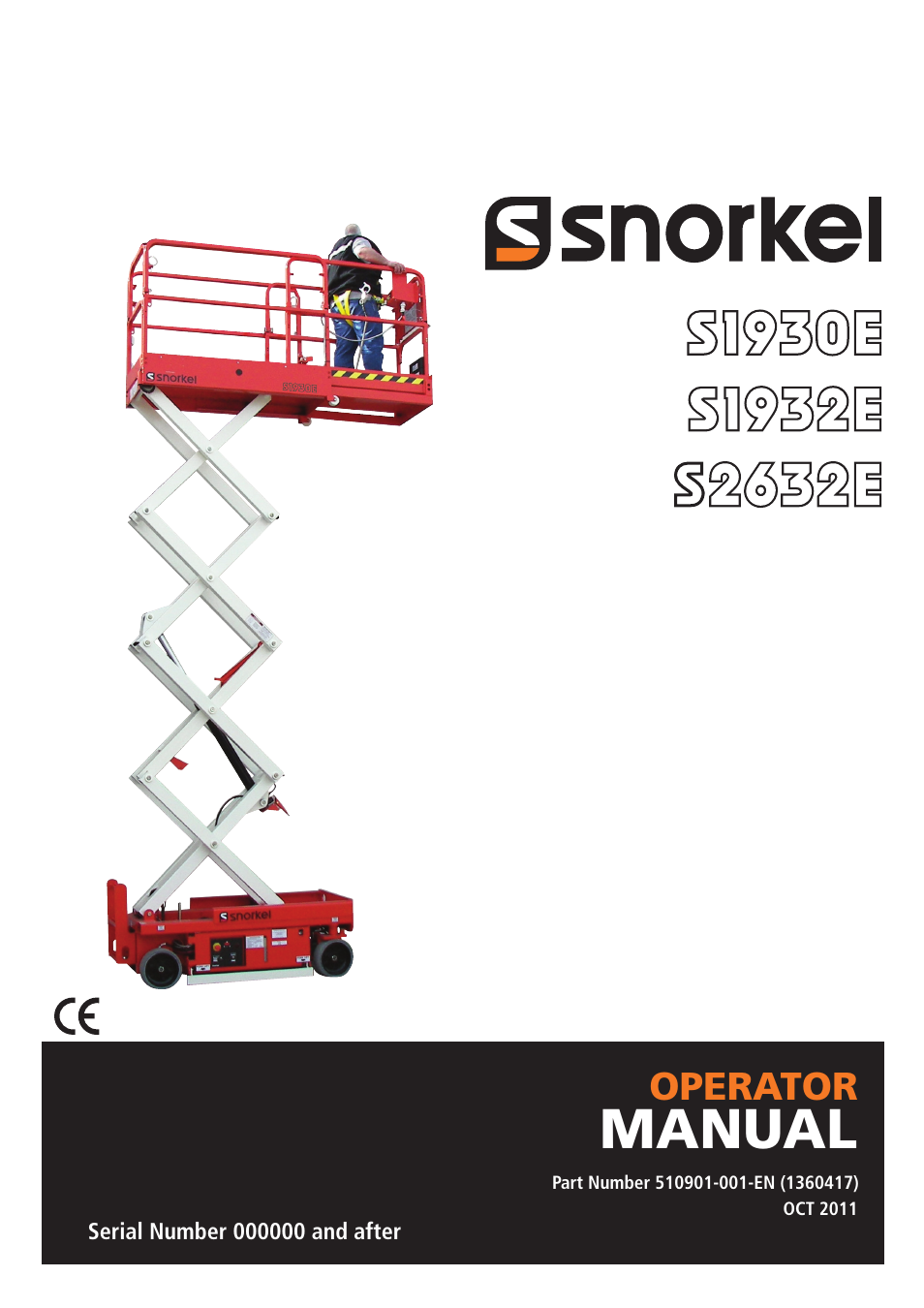 Snorkel S2632E-sn000001 User Manual | 26 pages