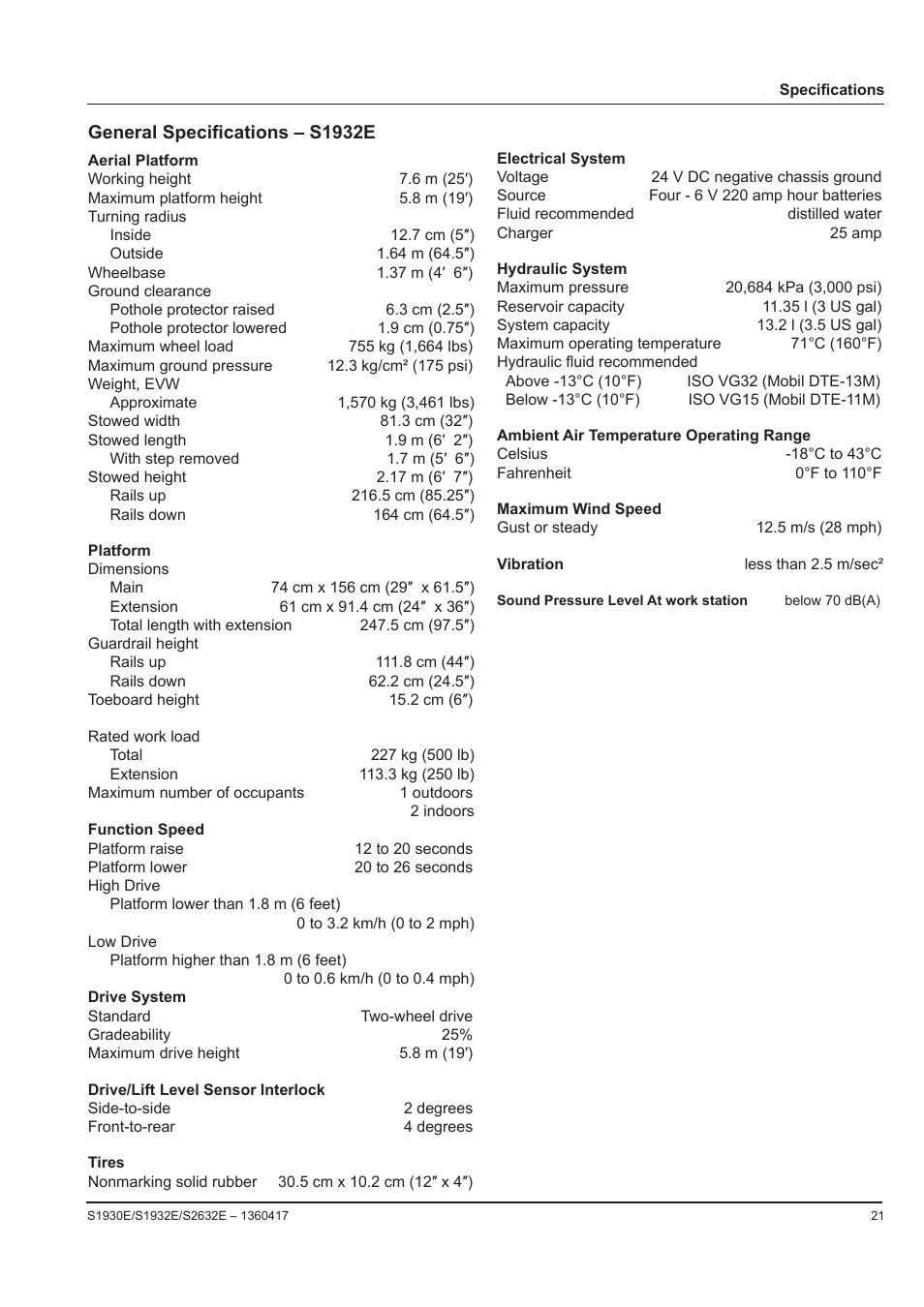 Snorkel S2632E-sn000001 User Manual | Page 23 / 26