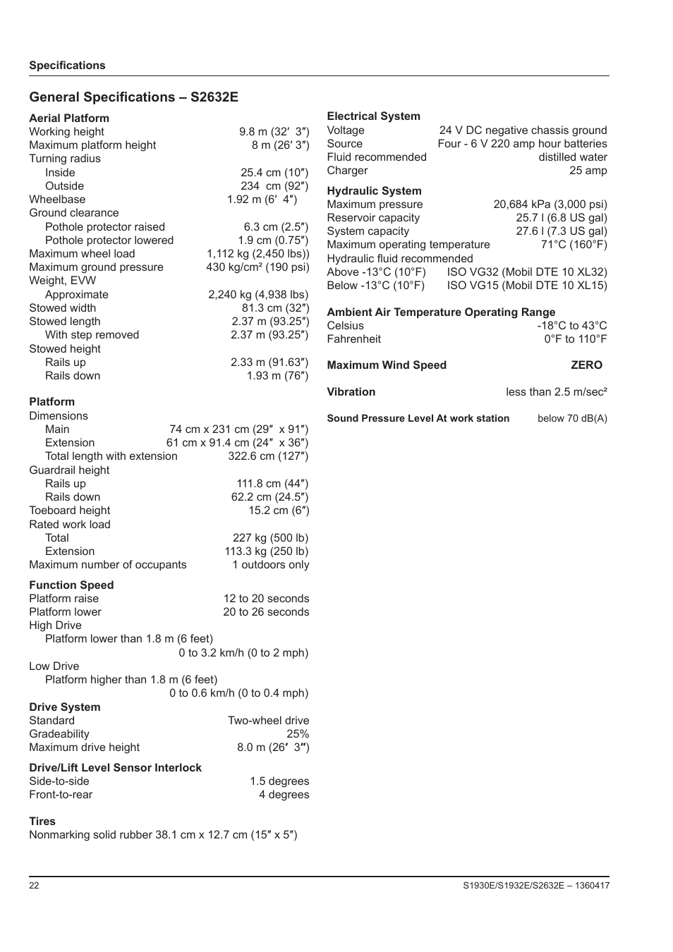 Snorkel S2632E-sn000001 User Manual | Page 24 / 26