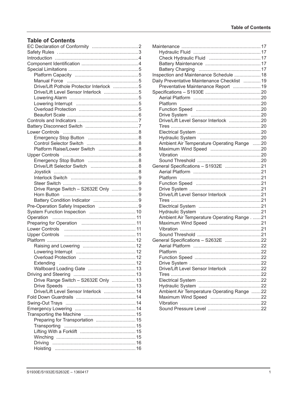 Snorkel S2632E-sn000001 User Manual | Page 3 / 26