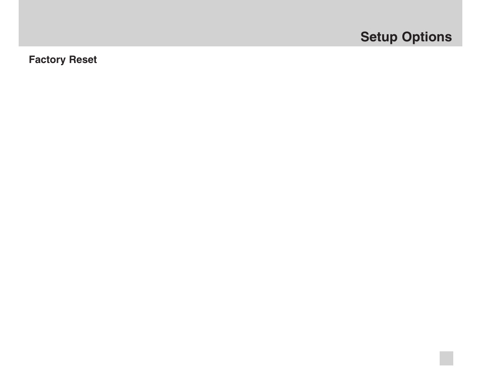 Setup options | Advanced Global Technology AGT HD Pulse HDT200 User Manual | Page 25 / 36