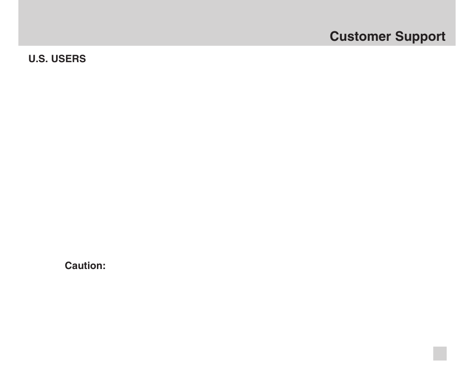 Customer support | Advanced Global Technology AGT HD Pulse HDT200 User Manual | Page 29 / 36