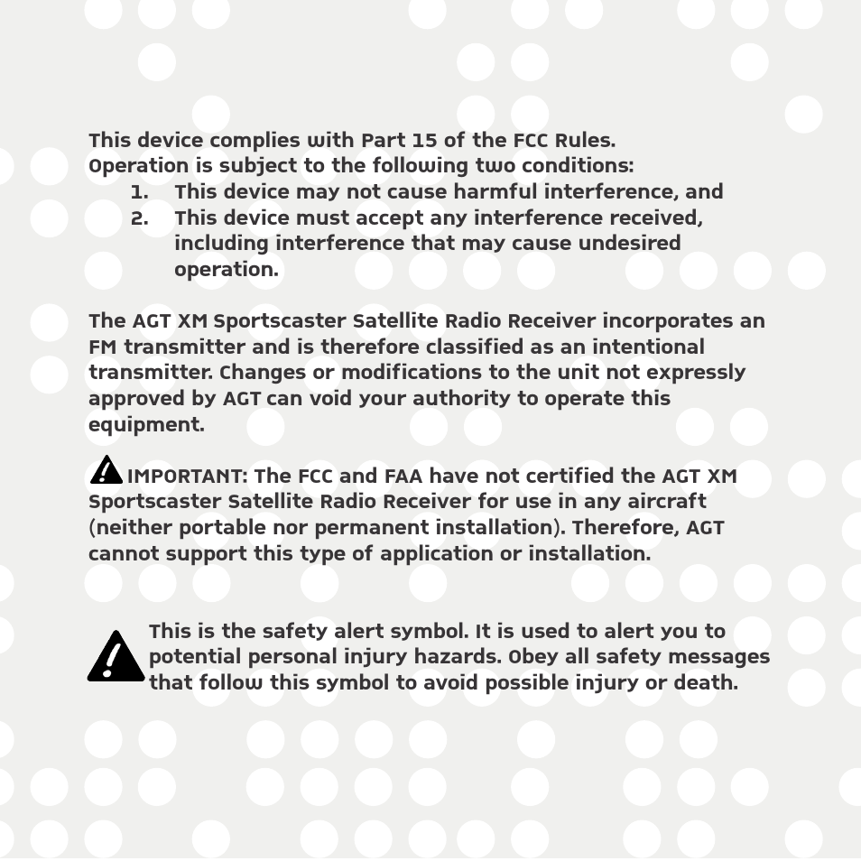 Advanced Global Technology RR101 User Manual | Page 2 / 33