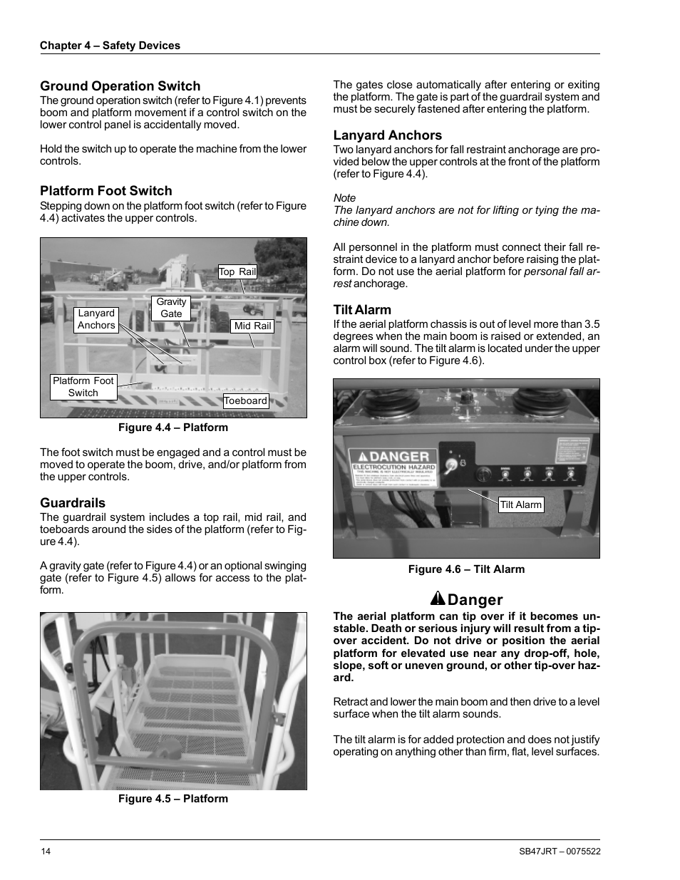 Danger | Snorkel SB47JRT User Manual | Page 20 / 68