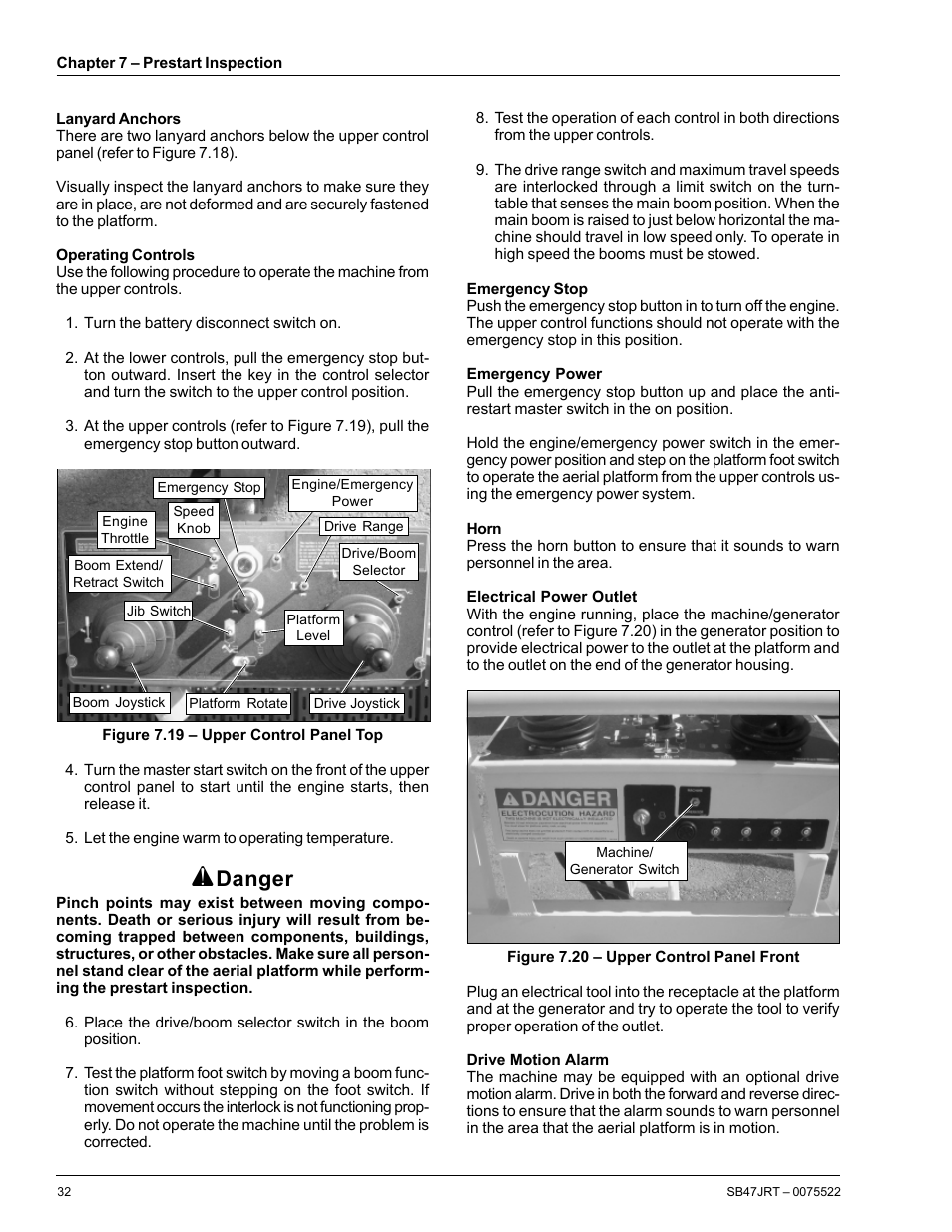 Danger | Snorkel SB47JRT User Manual | Page 38 / 68