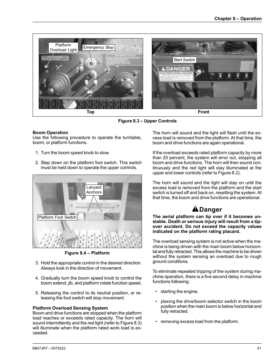 Danger | Snorkel SB47JRT User Manual | Page 47 / 68