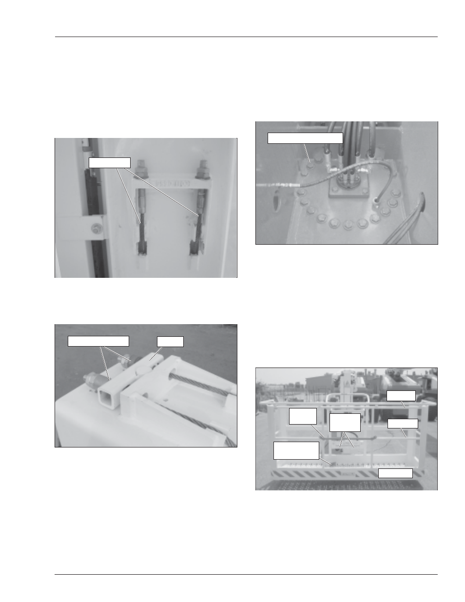 Upper control station | Snorkel SB85J User Manual | Page 37 / 70